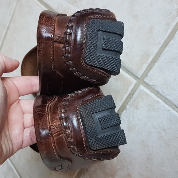 RON WHITE Leather Driving Loafer Flats Shoe Size 40 - Picture 6 of 9